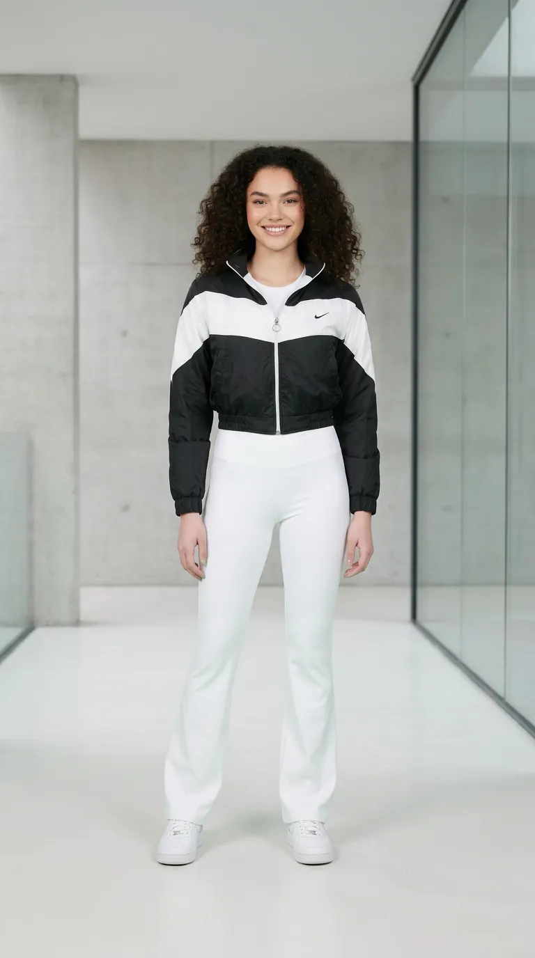 Stylish Athleisure - Curated Outfit Idea