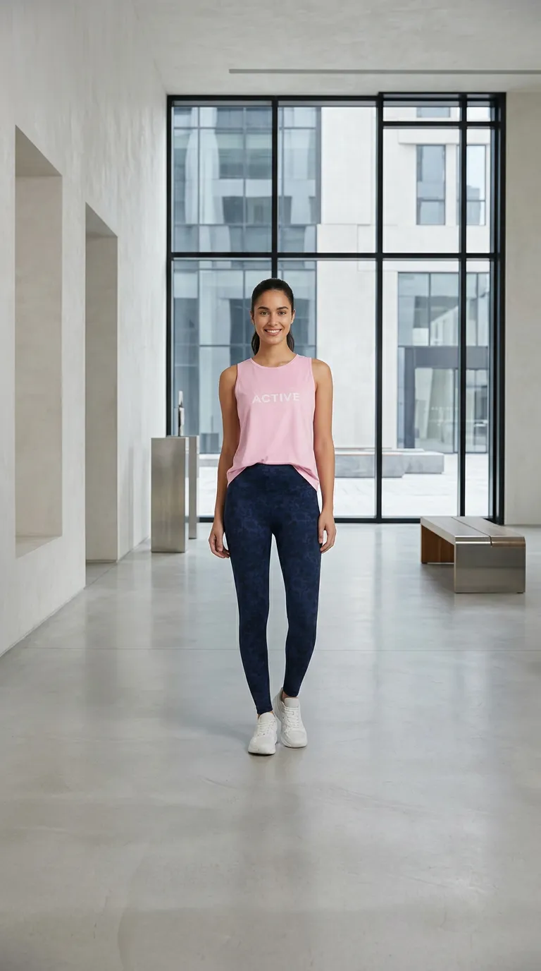 Stylish Athleisure - Curated Outfit Idea
