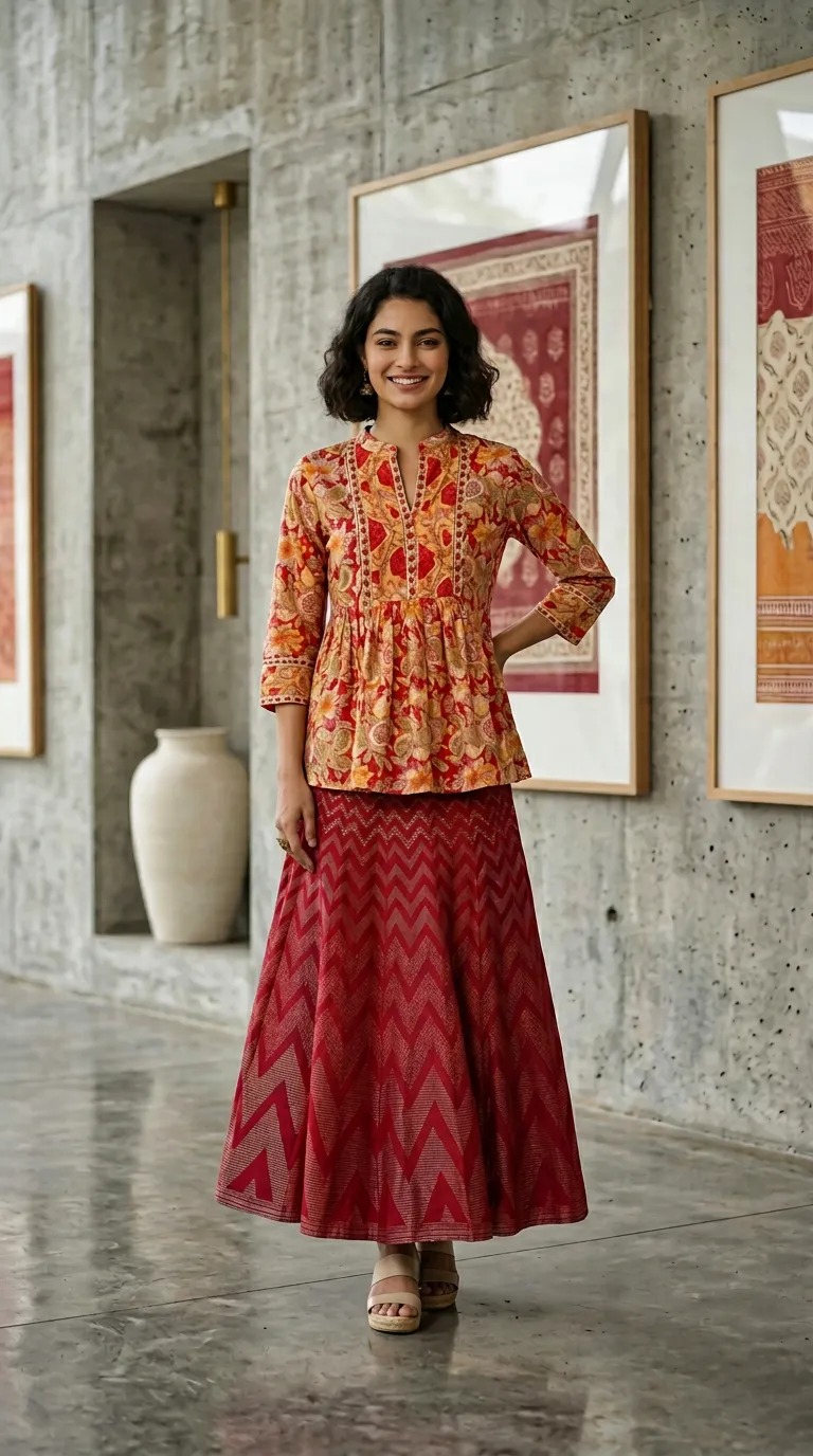 Ethnic Wear - Curated Outfit Idea