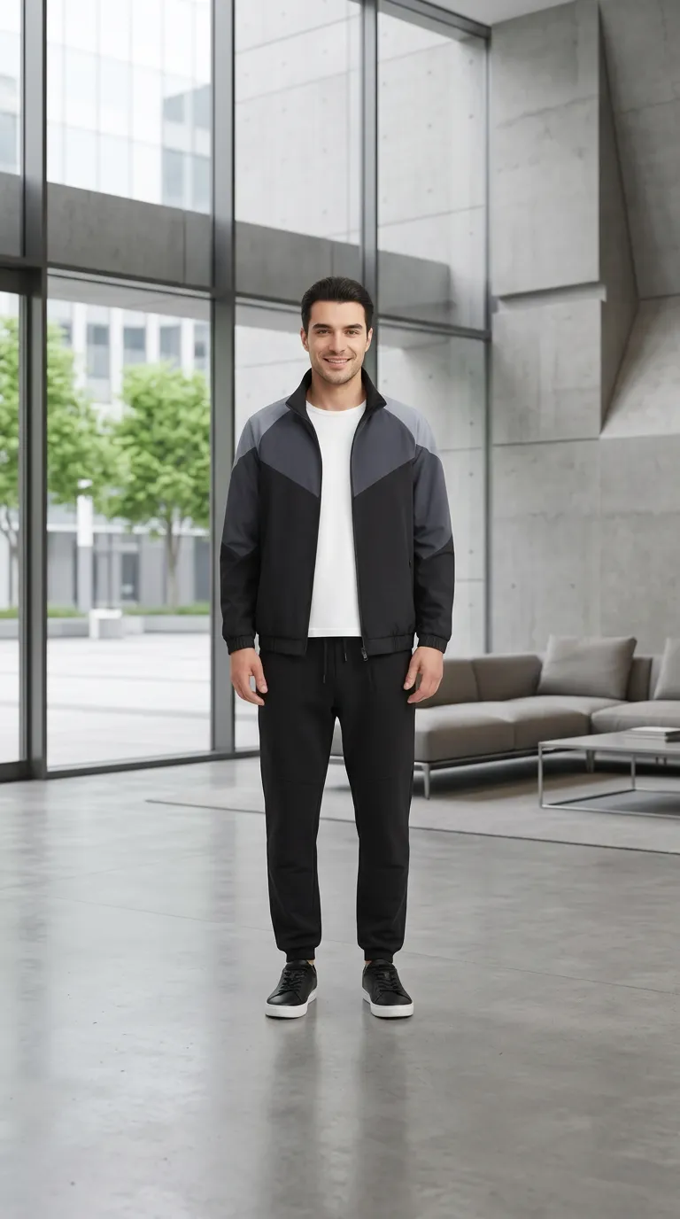 Stylish Athleisure - Curated Outfit Idea